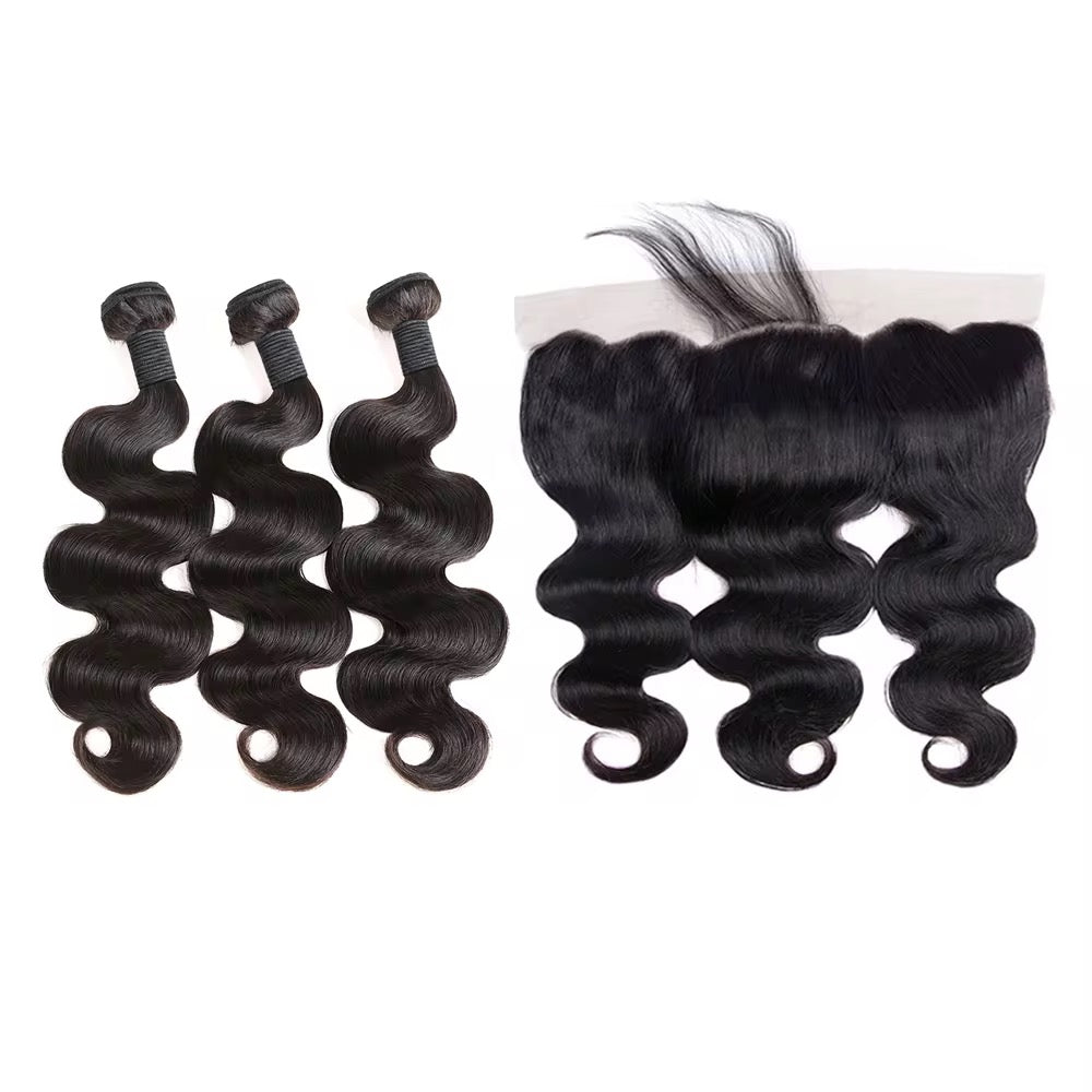 Body Wave Bundle deals + frontal #1b