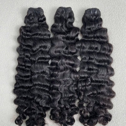 Burmese Curly Raw Vietnamese hair