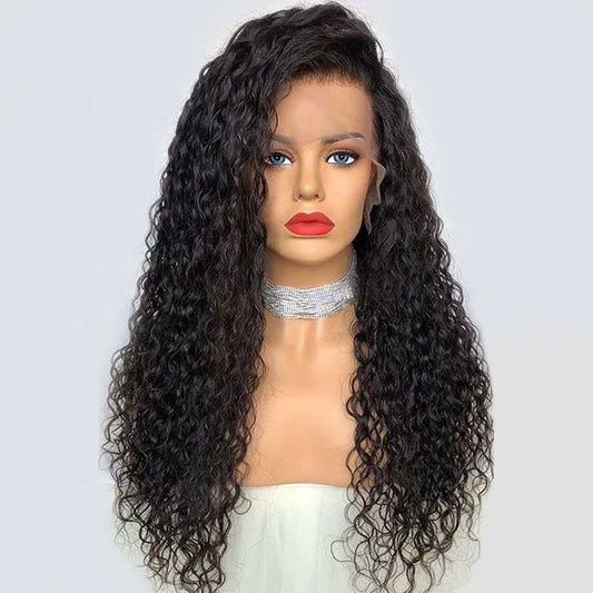 Curly frontal wig