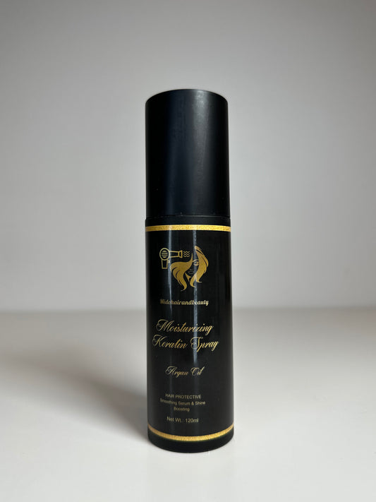 Heat protecting spray