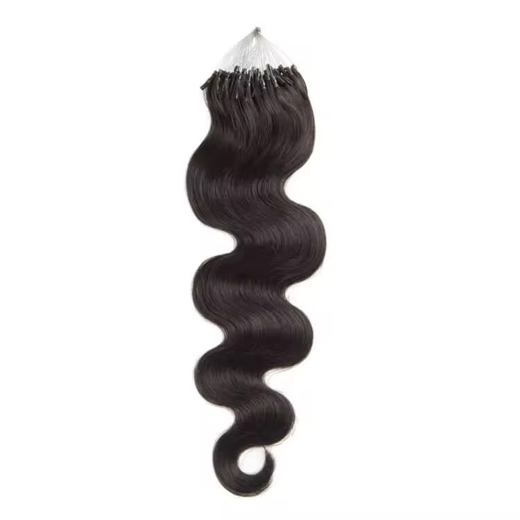 Body Wave Premium Virgin Micro Links Hair 1b