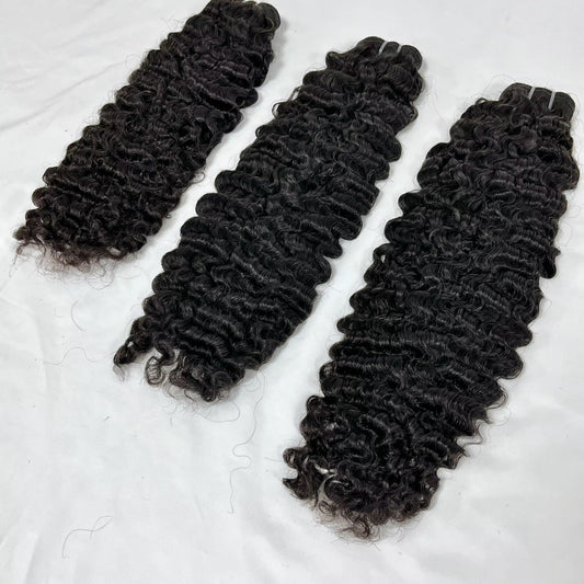 Burmese Curly Raw Vietnamese hair
