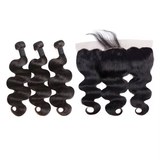 Body Wave Bundle deals + frontal #1b